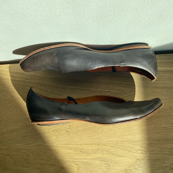 Cydwok Vintage Leather Flats 36.5 - Picture 4 of 8